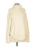 Frances Valentine Ivory Turtleneck Sweater Size S - photo 1
