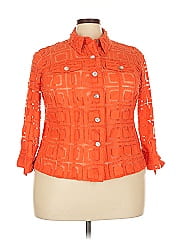 Ruby Rd. 3/4 Sleeve Button Down Shirt