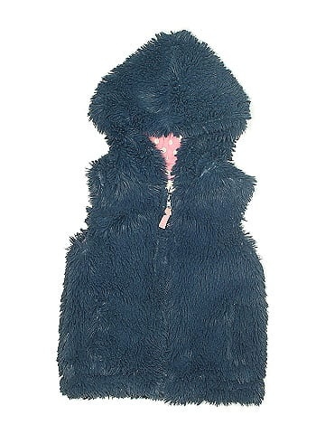 Mini Boden Faux Fur Vest (view 1)