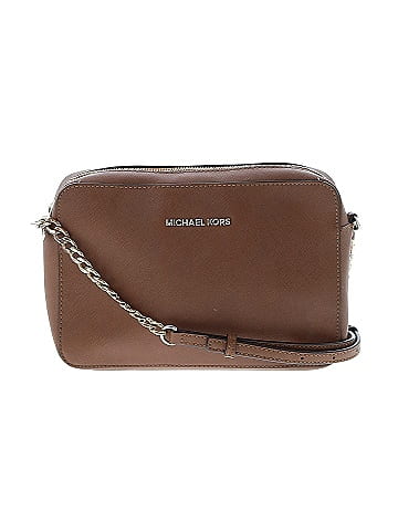MICHAEL Michael Kors Leather Crossbody Bag (view 1)
