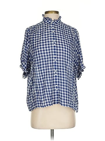 The Great. 3/4 Sleeve Button-Down Shirt (view 1)