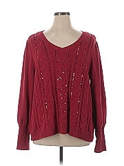 Belle By Kim Gravel Pullover Sweater