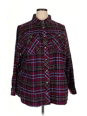 Duluth Trading Co. Long Sleeve Button-Down Shirt (view 1)