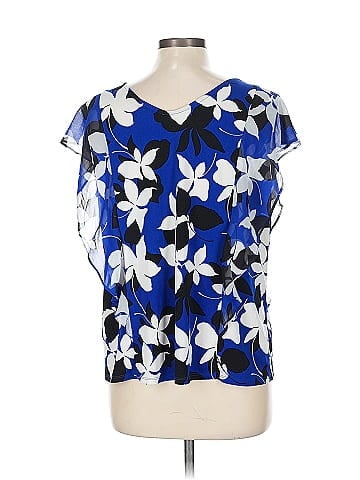 Roz & Ali Short Sleeve Blouse (view 2)