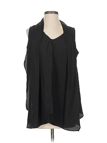 Larry Levine Sleeveless Blouse (view 1)