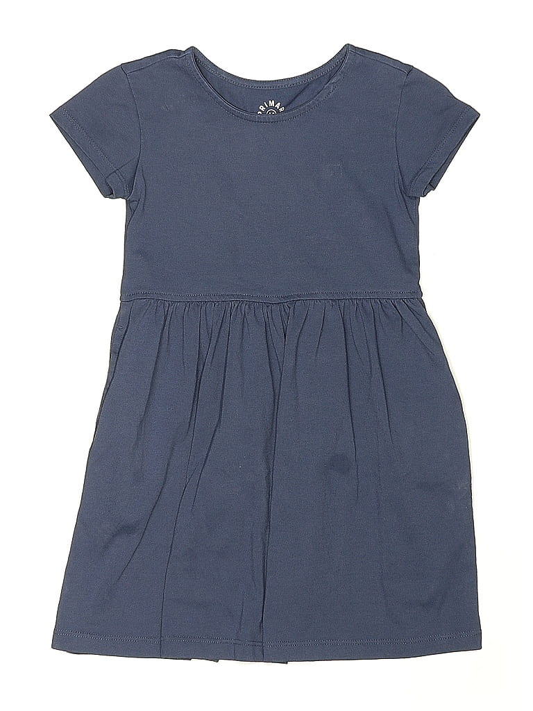 Primary Clothing Solid Blue Dress Size 4 - 5 - photo 1