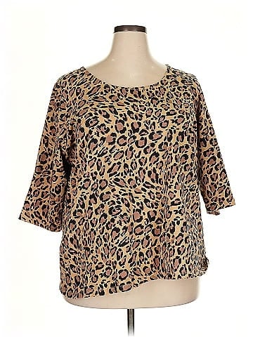 Jessica London 3/4 Sleeve T-Shirt (view 1)