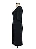 Chaps Solid Black Cocktail Dress Size 6 - photo 5