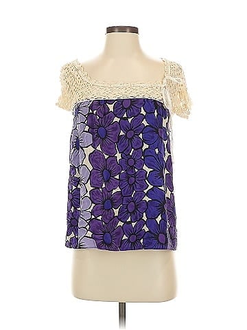 Corey Lynn Calter Sleeveless Silk Top (view 1)