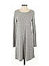 Gap Solid Gray Casual Dress Size S - photo 1
