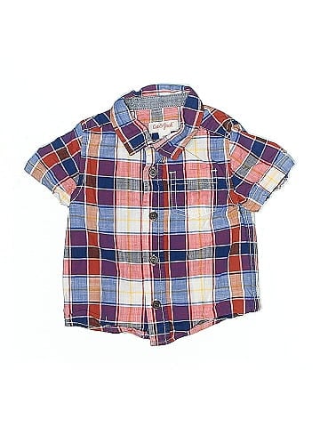 Cat & Jack Short Sleeve Button-Down Shirt (view 1)
