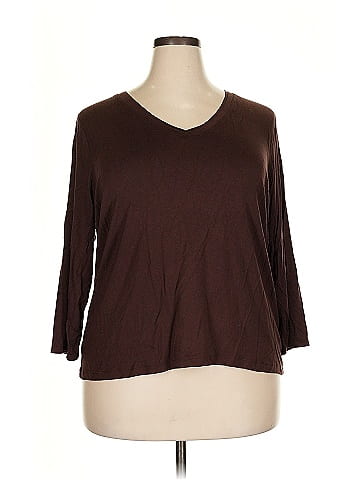 Lord & Taylor 3/4 Sleeve Top (view 1)