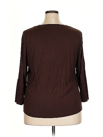 Lord & Taylor 3/4 Sleeve Top (view 2)