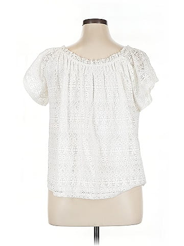 Melrose and Market Short Sleeve Blouse (view 2)