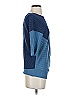 J.W. Anderson 100% Linen Blue 3/4 Sleeve Top Size XS - photo 3
