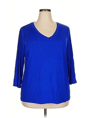 Lord & Taylor 3/4 Sleeve Top (view 1)
