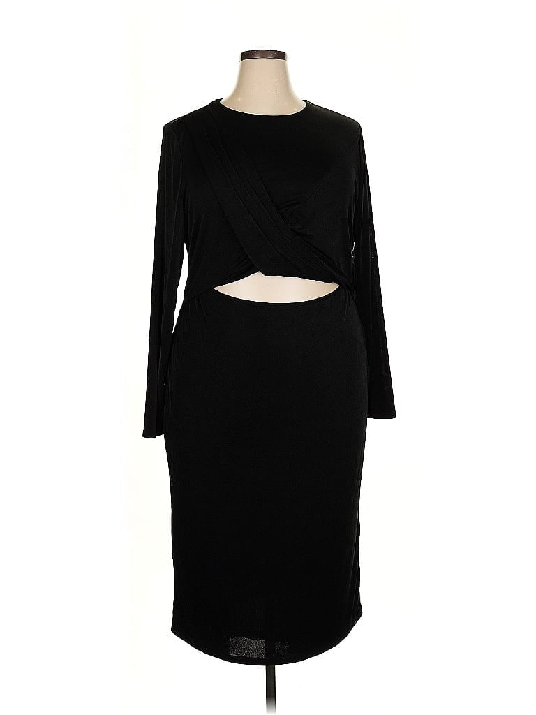 Pre-owned Bar Iii Cocktail Dress In Black