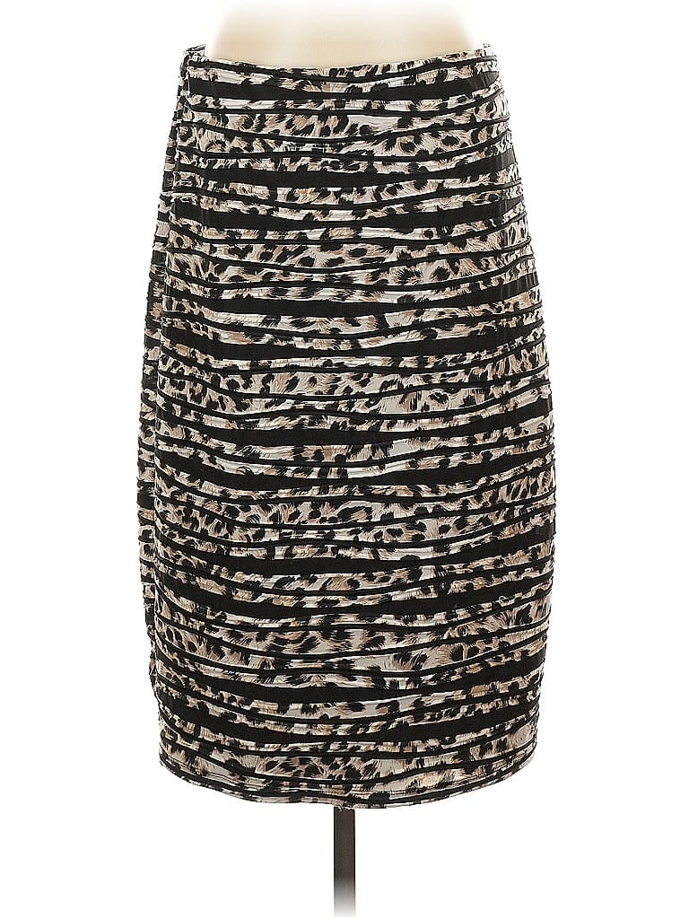 Pre-owned Boutique Essentials Casual Skirt In Brown