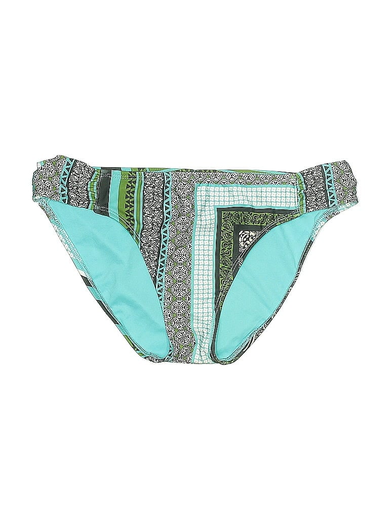 Pre-owned Lucky Brand Swimsuit Bottoms In Blue