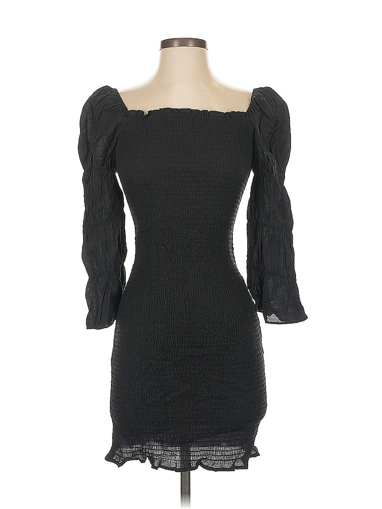 Pre-owned Joa Cocktail Dress In Black