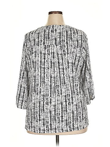 Perseption Concept 3/4 Sleeve Blouse (view 2)