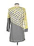 LOGO by Lori Goldstein Gray 3/4 Sleeve Blouse Size S - photo 2