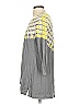 LOGO by Lori Goldstein Gray 3/4 Sleeve Blouse Size S - photo 4