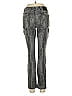DKNY Jeans Tweed Chevron-herringbone Gray Jeggings Size 8 - photo 2