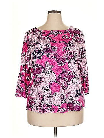 Charter Club 3/4 Sleeve T-Shirt (view 1)