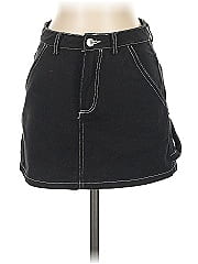 White Fox Denim Skirt