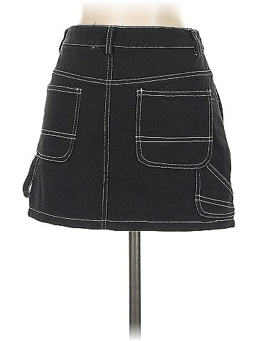 White Fox Denim Skirt (view 2)