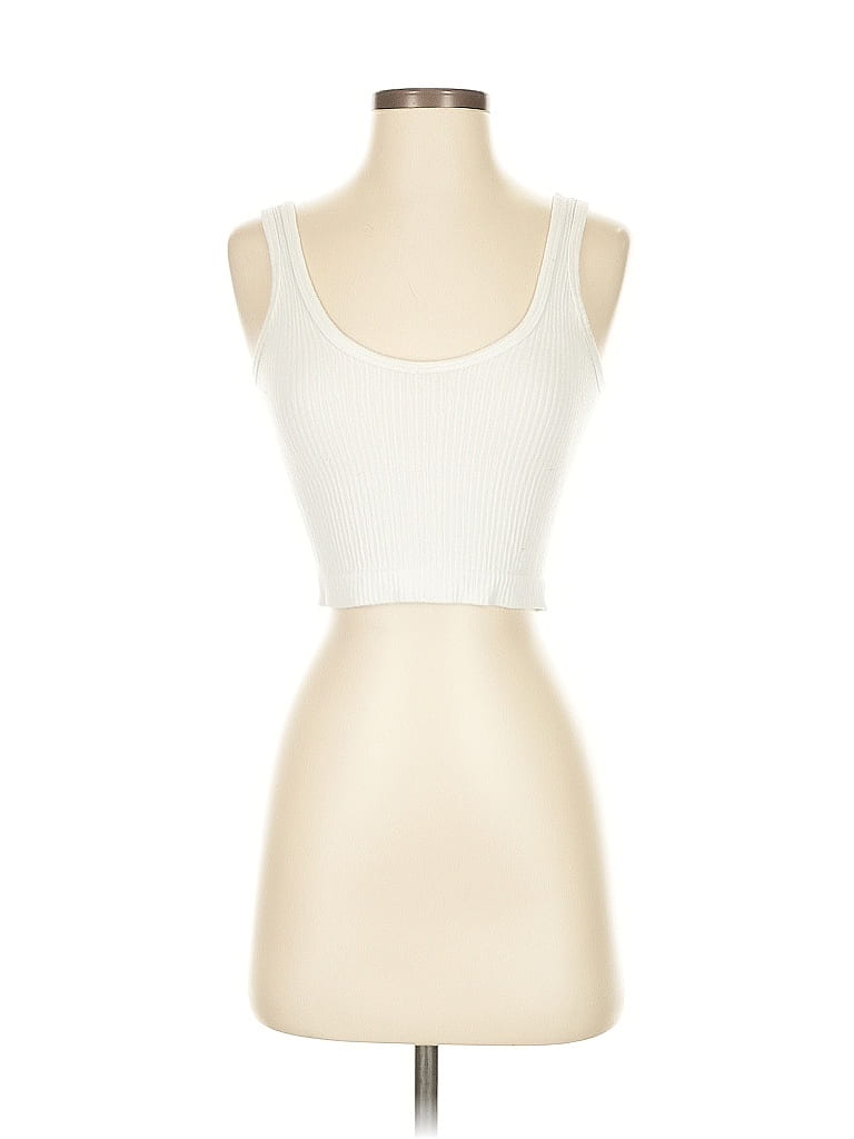 Out From Under Ivory Sleeveless Top Size S - photo 1