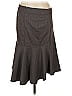 Mossimo Chevron-herringbone Gray Casual Skirt Size 8 - photo 2