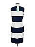 Sail to Sable Stripes Blue Casual Dress Size S - photo 2