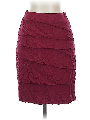 Bordeaux Formal Skirt (view 1)