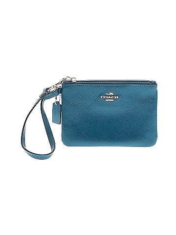 Coach Factory Leather Wristlet (view 1)