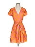 Tanya Taylor Paisley Orange Casual Dress Size 0 - photo 1