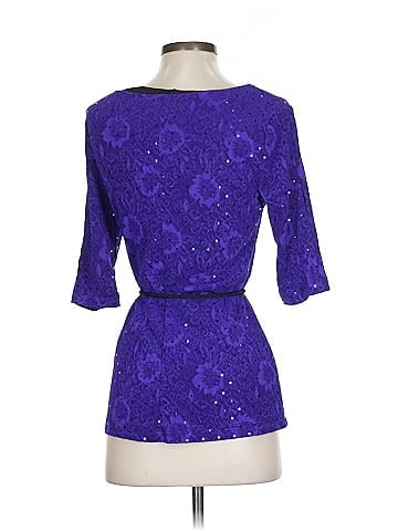 Connected Apparel 3/4 Sleeve Blouse (view 2)