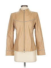 St. John Collection Leather Jacket