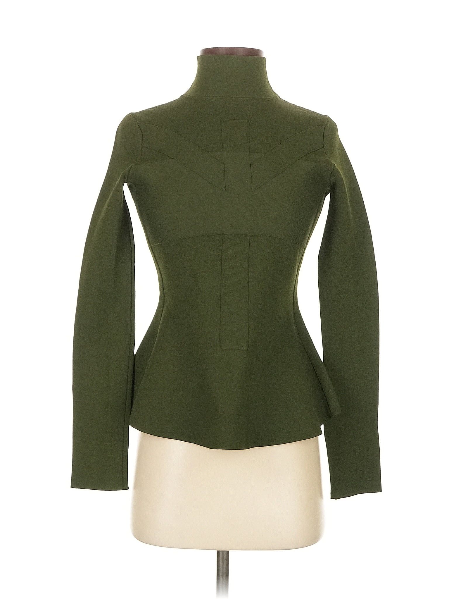 Scanlan Theodore Green Turtleneck Sweater Size S