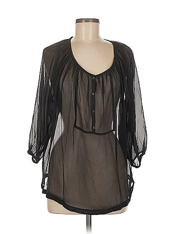 Eileen Fisher 3/4 Sleeve Silk Top (view 1)