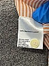 Akris Punto 100% Baumwolle Stripes Orange Long Sleeve Blouse Size 8 - photo 8