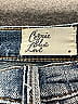 Cosmic Blue Love Blue Denim Shorts Size 25 waist - photo 3