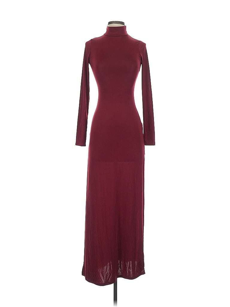 Fashion Nova Burgundy Cocktail Dress Size S - photo 1
