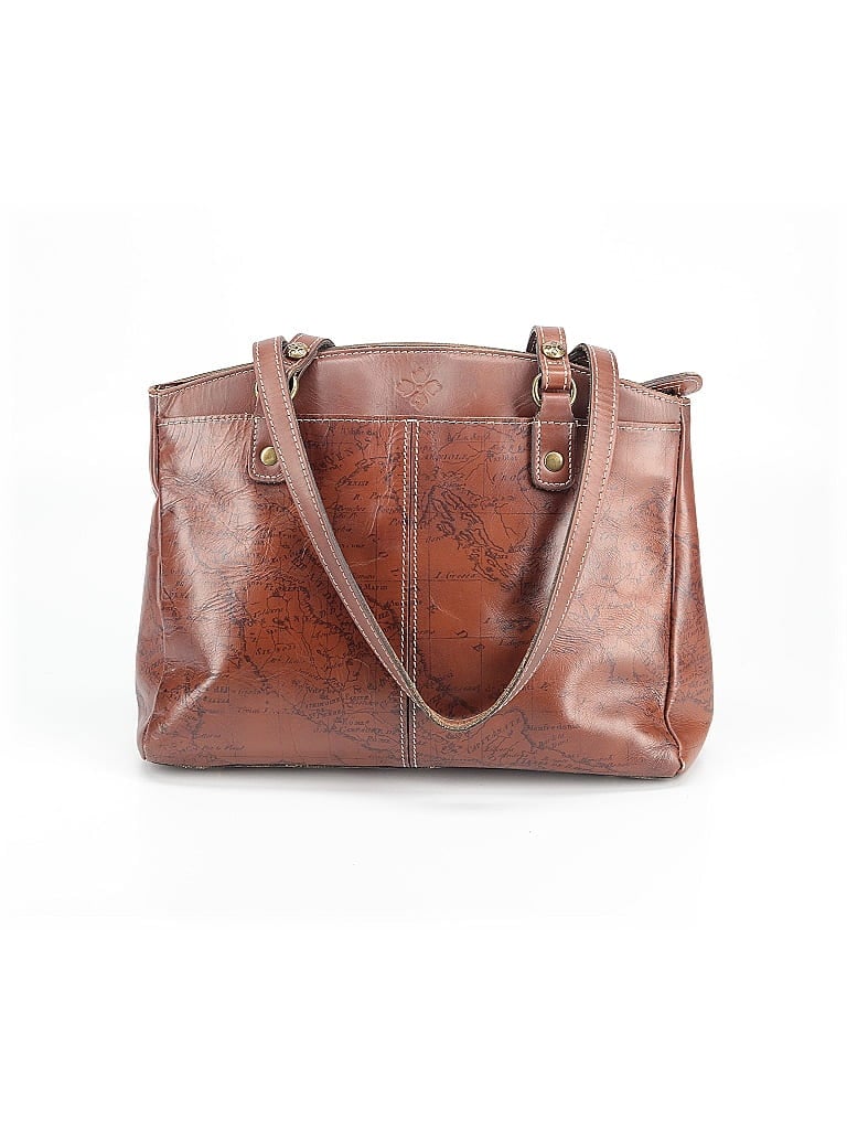 Patricia Nash Brown Leather Shoulder Bag One size - photo 1