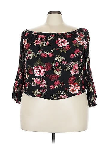Ambiance 3/4 Sleeve Blouse (view 1)