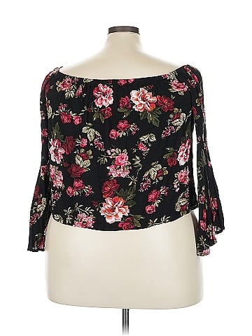 Ambiance 3/4 Sleeve Blouse (view 2)