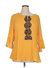 Ny Collection 3/4 Sleeve Blouse