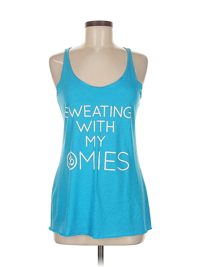 Next Level Apparel Blue Tank Top Size M - photo 1