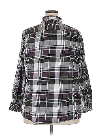 Duluth Trading Co. Long Sleeve Button-Down Shirt (view 2)